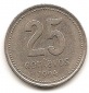 Argentinien 25 Centavos 1994 #463