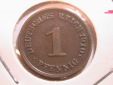 12060 KR  1 Pfennig 1910 F in Kupfer in vz-st/f.st  anschauen
