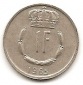 Luxemburg 1 Franc 1965 #498