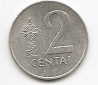 Litauen 2 Centai 1991 #269