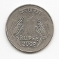 Indien 1 Rupee 2002 #520