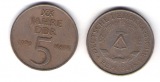 DDR 5 Mark 1969 A 20 Jahre DDR J.Nr.1524