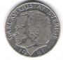 Schweden 1 Krone K,K-N plattiert 1981  Schön Nr.74