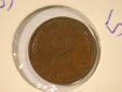12021  2 Pfennig 1958  G  in vz/vz+