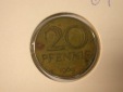 12024  DDR  20 Pfennig  1969  in ss fleckig