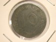 12029  3.Reich  10 Pfennig  1940 D  in ss/ss+