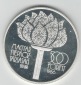 500 Forint Ungarn 1986(Calgary) in PP(Silber)