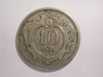 12056  Österreich    10 Heller  1893  in ss