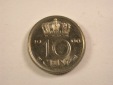 13006 Niederlande  Juliana  10 Cents  1966 in vz/vz-st
