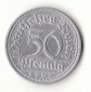 50 Pfennig Deutsches Reich 1920 A(G419)
