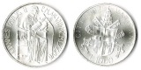       Vatikan  1000 Lire  1986   FM-Frankfurt  Feingewicht: 12,19g  Silber  vorzüg