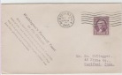 USA Brief mit MiNr. 350 A mit Cachet Washingtons Toast aus dem...