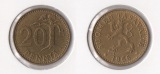 Finnland 20 Pennia 1966 S (Al-N-Bro) ss-vz