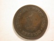 13410 KR  1 Pfennig  1892 A in sehr schön  Orginalbilder