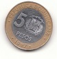 5 Pesos Dominikanische Republik 1997  (G609)