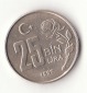25000 Lira Türkei 1997 (G978)