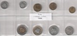 Polen KMS 9 Münzen UNC