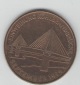 Medaille auf die Einweihung der Köhlbrandbrücke in Hamburg(k...