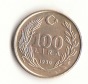 Türkei 100 Lira 1990 (H132)
