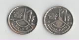 Lot Belgien 1 Franc Münzen (g1323)