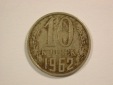 14012 Russland/UDSSR 10 Kopeken 1962 in ss  Orginalbilder