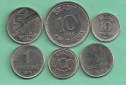 Brazil - sechs Münzen (Cruzeiros, Cruzados)