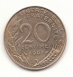 20 Centimes Frankreich 1987 (B221)