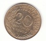 20 Centimes Frankreich 1990 (B255)