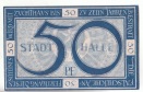 50 Pfennig der Stadt Halle Notgeld 1920  (X008)
