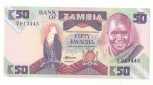 50 Kwacha Sambia 1988 bankfrisch