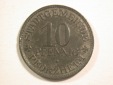 1510 Notgeld  Pforzheim/Baden 10 Pfennig 1917 in f.st Orginalb...