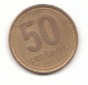 50 Centavos Argentinien 1993 (B747)