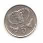 5 Mils Zypern 1977 (B782)