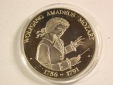 A111 Medaille  Mozart 1991 in PP  40 mm   Orginalbilder