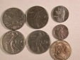 Lots -34-  Italien 7 Münzen 1940-1994 verschieden  Orginalbilder