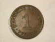 A010 KR 1 Pfennig 1915 J in vz-st/f.st Orginalbilder