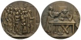 Bronzegußmedaille 1919; Ø 58 mm, 70 g, spätere Prägung