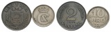 Ausland, 2 Kleinmünzen(1939/1920)