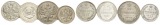 Russland, 4 Kleinmünzen (15/15/20/10 Kopeken 1909/1927/1915/1...