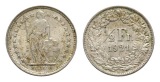 Schweiz, 1/2 Franken 1921
