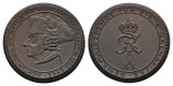 Porzellan Medaille, Preussen-Meissen Ø 41 mm