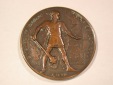 B01 Turnverein Budapest Preis Medaille in Kupfer 40mm 27,2 Gra...
