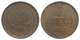 Finnland, 5 Penniä 1917