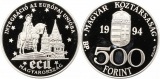 7168 Ungarn 500 Forint 1994  29,10 Gramm Silber fein  Stempelg...
