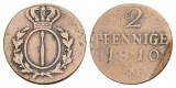 Altdeutschland, 2 Pfennig 1810