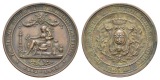 Naussau-Wiesbaden, Bronzemedaille 1895, Ø 45,00 mm; 34,00 g
