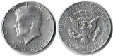 USA  Kennedy Half Dollar   1964  FM-Frankfurt Feingewicht: 11,...