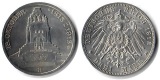 Sachsen, Kaiserreich  3 Mark  1913 E FM-Frankfurt Feingewicht:...