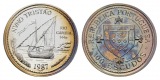 Schifffahrtsmünze; Portugal 100 Escudo 1987; AG, 16,65 g, Ø ...