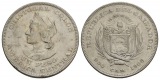 Schifffahrtsmünze; EL SALVADOR 1 Peso 1908; AG, 24,95 g, Ø 3...